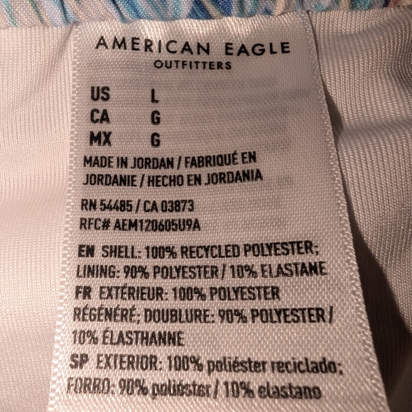 NWT American Eagle Mens 7in swimming trunks with builtin boxer brief liner. - Picture 5 of 6